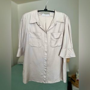 Vintage Chloé French Silk Blouse Perle